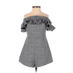 Urban Outfitter Ruffle Strapless Romper